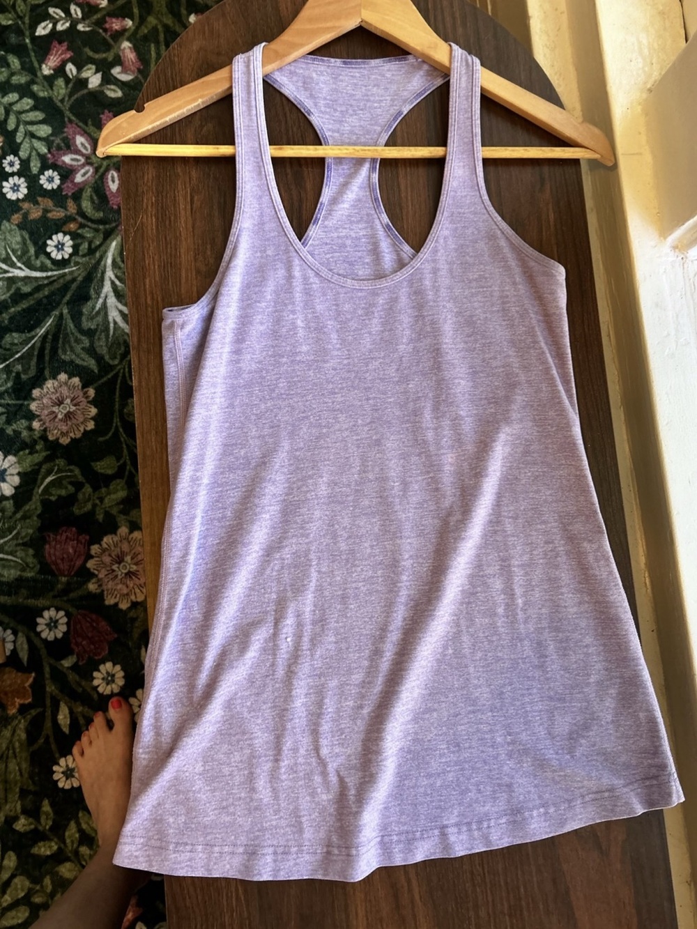 Lululemon Cool Racerback Purple Tank Top